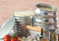 Rk Bakeware Trung Quốc Dịch vụ thực phẩm vòng nhôm bột chống ốc