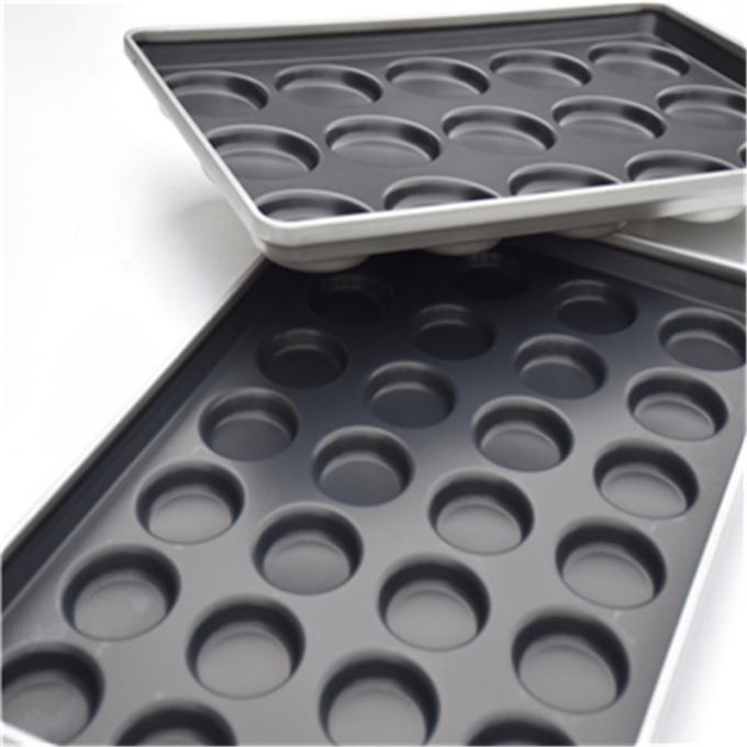 RK Bakeware China Foodservice 2,5 inch Khay đựng bánh mì kẹp thịt mini không dính 0