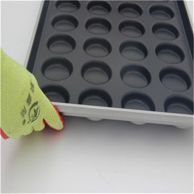 RK Bakeware China Foodservice 2,5 inch Khay đựng bánh mì kẹp thịt mini không dính 3