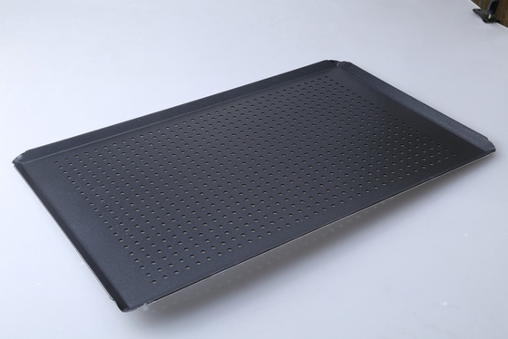 RK Bakeware China Foodservice 530*325mm Aluminum Combi Oven Nonstick Rational GN1/1 Baking Tray Perforated