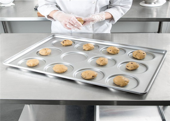 RK Bakeware China Foodservice NSF Custom Wholesale Bakery Thương mại Hamburger Bun Tray / Muffin Top / Cookie Pan