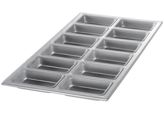 RK Bakeware Trung Quốc Dịch vụ thực phẩm NSF 12 Khu vực Mini Loaf đặc sản nướng nướng nướng nướng nướng nướng nướng thép nhôm