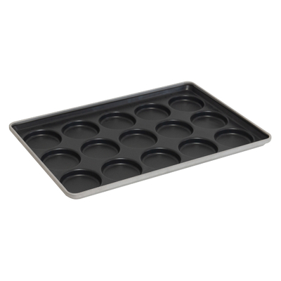 RK Bakeware China Foodservice NSF AMF Industrial Line MacDonald 4.5 Inch Nonstick Hamburger Bun Bake Tray