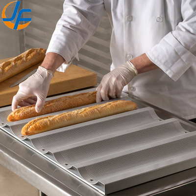 RK Bakeware Trung Quốc 18X26 Toàn kích thước kính nhôm Baguette Pháp bánh mì nướng