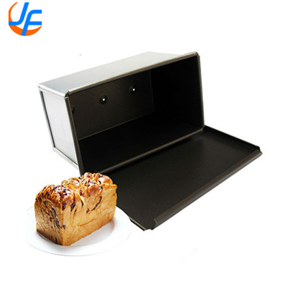 RK Bakeware China-Nonstick Aluminium Loaf Pans/Bread Tin/Pullman Bread Pan với nắp