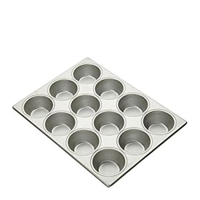 RK Bakeware China Foodservice NSF 903695 Men chống dính 24 cốc Chảo cuộn hồ đào