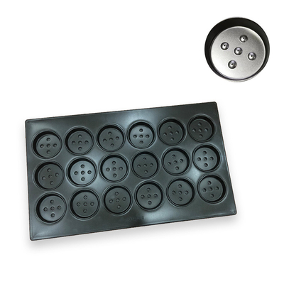 RK Bakeware Trung Quốc Dịch vụ thực phẩm NSF Wehs102 Không dính tròn hình thành sâu 4 inch Hamburger Roll Tray