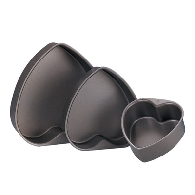 Rk Nhà sản xuất đồ nướng Trung Quốc- Đồng hợp kim hình trái tim nhôm /Cake Pan / Cake Tin / Cake Mould
