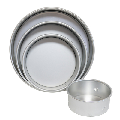 Rk Bakeware China-49025 Đào bánh tròn bằng thép nhôm thủy tinh / bánh phô mai / bánh pound