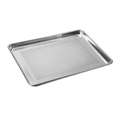 26'*18'*1' Bottom perforated baking bread tray burger or hamburger or hot dog không dính nhôm bánh nướng tray cho bar