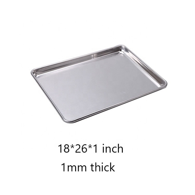 26 * 18 inch 1mm dày hình chữ nhật dây trong vỏ đĩa hợp kim nhôm nướng nướng nướng nướng nướng