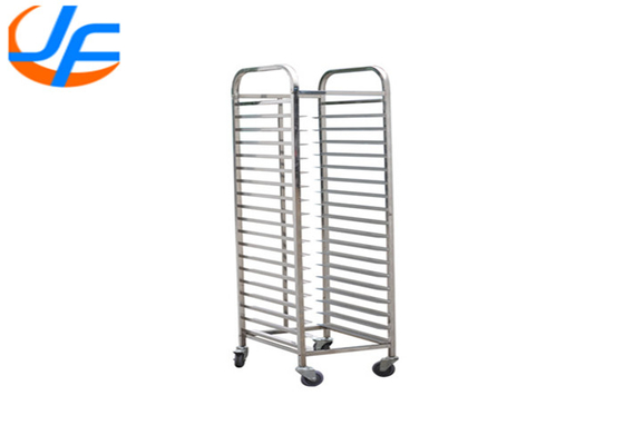 RK Bakeware China Foodservice NSF 470*620 REVENT Thang nướng nướng hai lò Thang xe xe thép không gỉ GN1/1 Pan Trolley