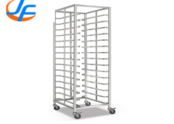 RK Bakeware Trung Quốc Dịch vụ thực phẩm NSF Thép không gỉ Thẻ đồ ăn di động GN1/1 Pan Tray Trolley Oven Rack