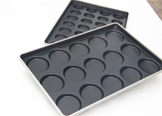 RK Bakeware Trung Quốc Dịch vụ thực phẩm NSF thép nhôm 2.5 inch Mini Burger Baking Tray