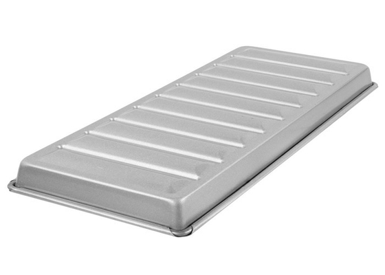 RK Bakeware Trung Quốc Dịch vụ thực phẩm NSF 22100 Custom Anh Lớp kính thép nhôm Hot Dog Bun Pan