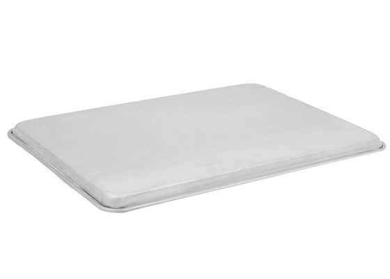 RK Bakeware China Foodservice NSF 18 Gauge Aluminum Bun Sheet Pan 18'x13' 1/2 Size Pizza Baking Tray