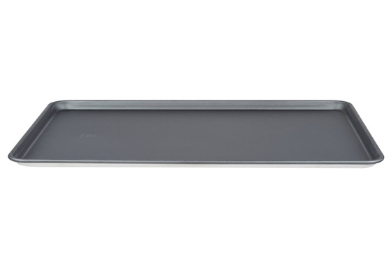 RK Bakeware China Foodservice NSF 16 Gauge Aluminium Baking Tray, 18 &quot; X 26 &quot; Wire In Rim Aluminum Bun / Sheet Pan