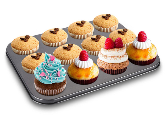 RK Bakeware Trung Quốc Dịch vụ thực phẩm Muffin nhôm Cupcake nướng