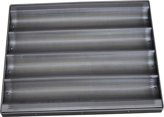 RK Bakeware Trung Quốc Baguette nhôm thủy tinh nướng nướng / Hot Dog Pan / Muffin Trays