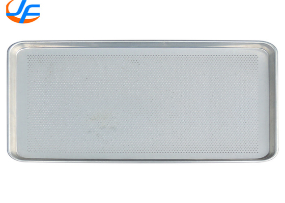 RK Bakeware Trung Quốc nhôm bánh quy nướng đĩa không dính nhôm tấm chảo cho bánh mì và bánh quy