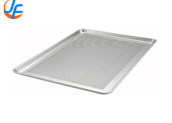 RK Bakeware Trung Quốc nhôm bánh quy nướng đĩa không dính nhôm tấm chảo cho bánh mì và bánh quy
