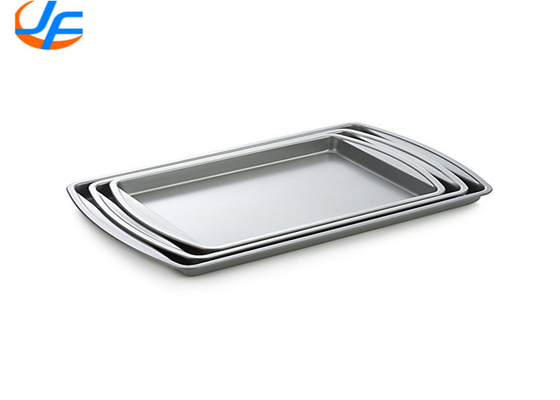RK Bakeware Trung Quốc Thang nướng nhôm Thương mại nhôm vòng góc tấm chảo