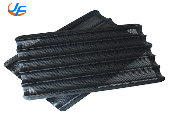 RK Bakeware Trung Quốc Dịch vụ thực phẩm Thương mại Đàn đĩa nướng nhôm Baguette Đàn đĩa nướng / Đàn đĩa bánh mì Pháp