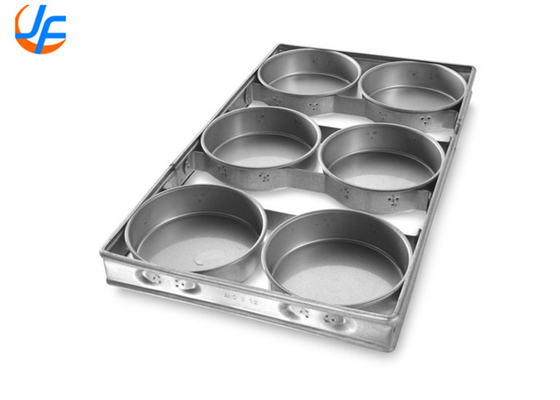 RK Bakeware Trung Quốc Foodservice Chicago kim loại silicone kính góc tròn bánh / bánh phô mai nướng Nonstick