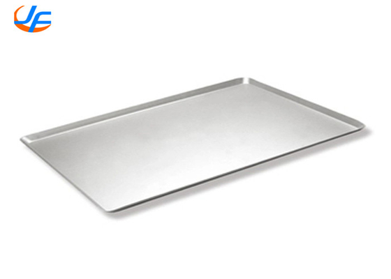 RK Bakeware Trung Quốc Dịch vụ thực phẩm Điện thoại không dính 600 * 400mm Sợi trong Rim Nhôm Bun nướng nướng