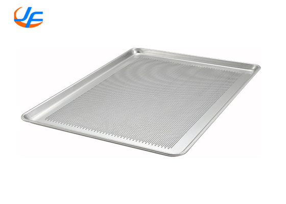RK Bakeware Trung Quốc Dịch vụ thực phẩm Đĩa nướng bằng nhôm lỗ, 600 X400mm Đĩa giấy nhôm