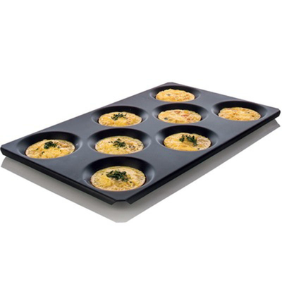 RK Bakeware China Foodservice Rational GN1/1 530X325 Nonstick Đĩa nướng trứng nhôm