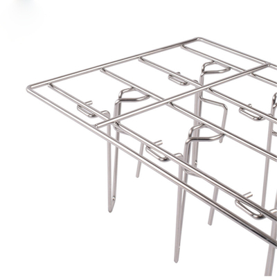 RK Bakeware Trung Quốc Dịch vụ thực phẩm Gn1/1 Combi Oven Stainless Steel Grilled Chicken Spike Rack