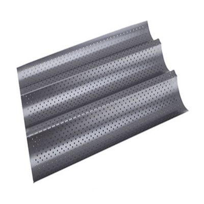 RK Bakeware China Foodservice NSF Full Size 16 Gauge 5 Row Nonstick Aluminium Baguette Bánh nướng