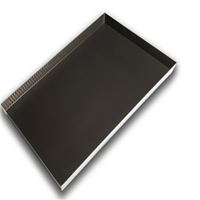 RK Bakeware Trung Quốc Dịch vụ thực phẩm NSF Glasi Aluminium Bun Pan Flat Bar với lớp phủ không dính có sẵn