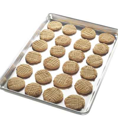 RK Bakeware Trung Quốc Dịch vụ thực phẩm NSF 18X26 Inch 600X400 Aluminium Bánh giấy nướng