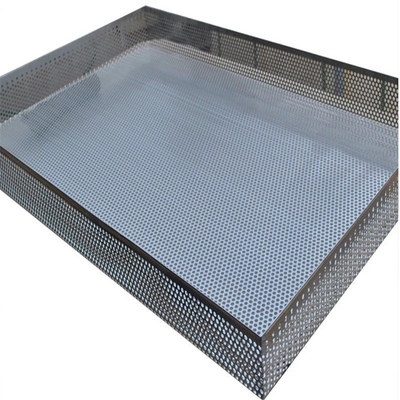 RK Bakeware China Foodservice NSF Khay khô bằng thép không gỉ 304 đục lỗ 4 mặt tùy chỉnh