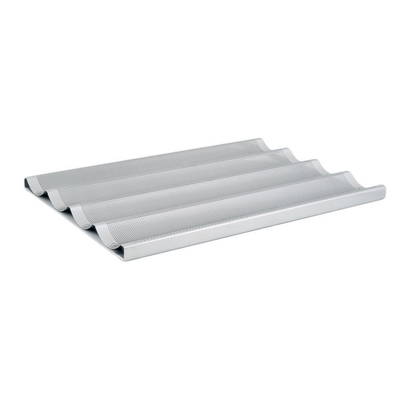 RK Bakeware Trung Quốc Dịch vụ thực phẩm NSF 5 Loaf Baguette nhôm kính nướng nướng nướng nướng bánh mì Pháp