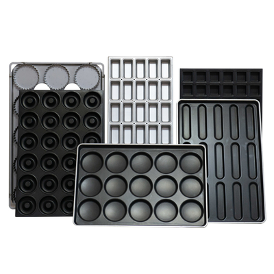 Rk Bakeware China-1200*800 Aluminium Baguette Baking Tray Không dính cho dòng Baguette Mecatherm