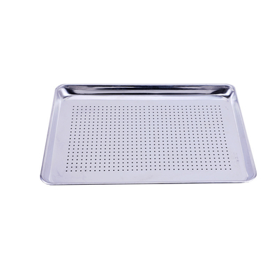 Rk Bakeware Trung Quốc-40855 Full Size 16 Gauge Glazed 12 7/8 &quot;X17 3/4&quot; Aluminum Blade Bun Pan Tray