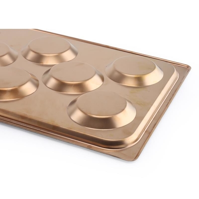 Rk Bakeware China-Gn1/1 530X325 Thẻ nướng trứng nhôm không dính