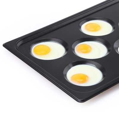 Rk Bakeware Trung Quốc-Rational Combi Oven sử dụng nhôm Gn1/1 Gastronorm Tray trứng không dính