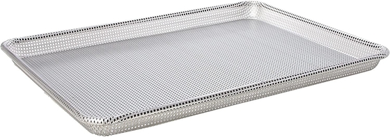 RK Bakeware China Foodservice NSF 904692 Full Size 16 Gauge Full Perforated Aluminum Sheet Bun Pan Baking Tray
