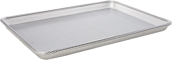 0.4mm bạc nhôm pizza tray lò an toàn và dễ làm sạch