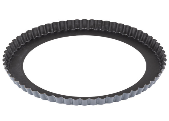 RK Bakeware Trung Quốc-Mackies Fluted Nonstick Quiche Pan với đáy có thể tháo rời