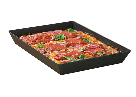 RK Bakeware Trung Quốc Dịch vụ thực phẩm NSF Thương mại áo khoác cứng nhôm pizza Pan / Detroit Pizza Pans 8 &quot;X 10&quot; X 2.38&quot;
