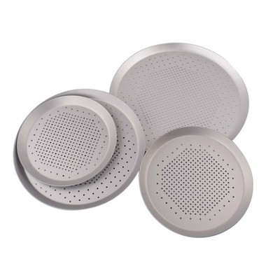 RK Bakeware Trung Quốc-LloydPans Hard Coat Aluminium Quik Disk Perforated Pizza Pan