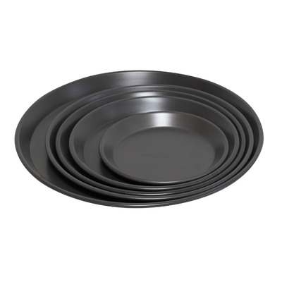 Rk Bakeware Trung Quốc-Derroit phong cách nhôm pizza chảo cứng anodized chống trầy xước