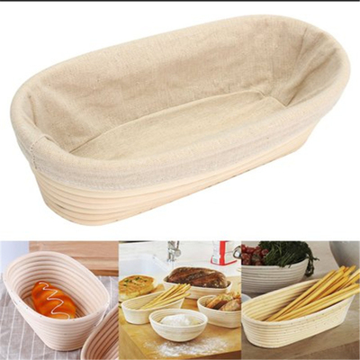 RK Bakeware Trung Quốc Dịch vụ thực phẩm NSF Vòng làm thủ công rattan tự nhiên Proofing Basket