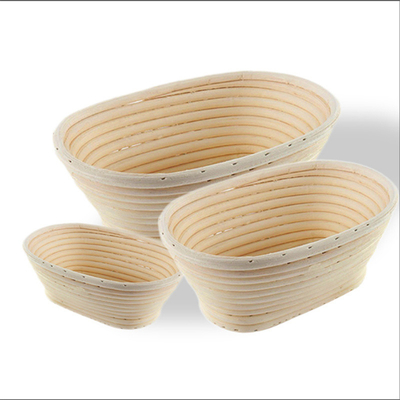 RK Bakeware Trung Quốc Dịch vụ thực phẩm NSF Vòng làm thủ công rattan tự nhiên Proofing Basket