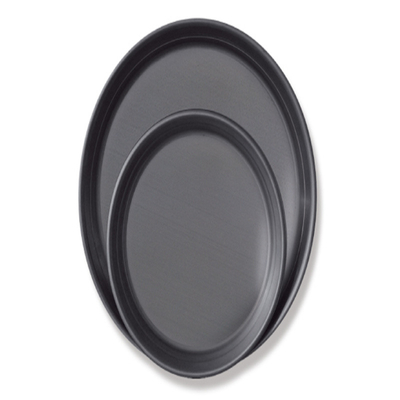 RK Bakeware Trung Quốc Dịch vụ thực phẩm NSF 9 Inch thương mại áo khoác cứng Auminum Pizza Pan